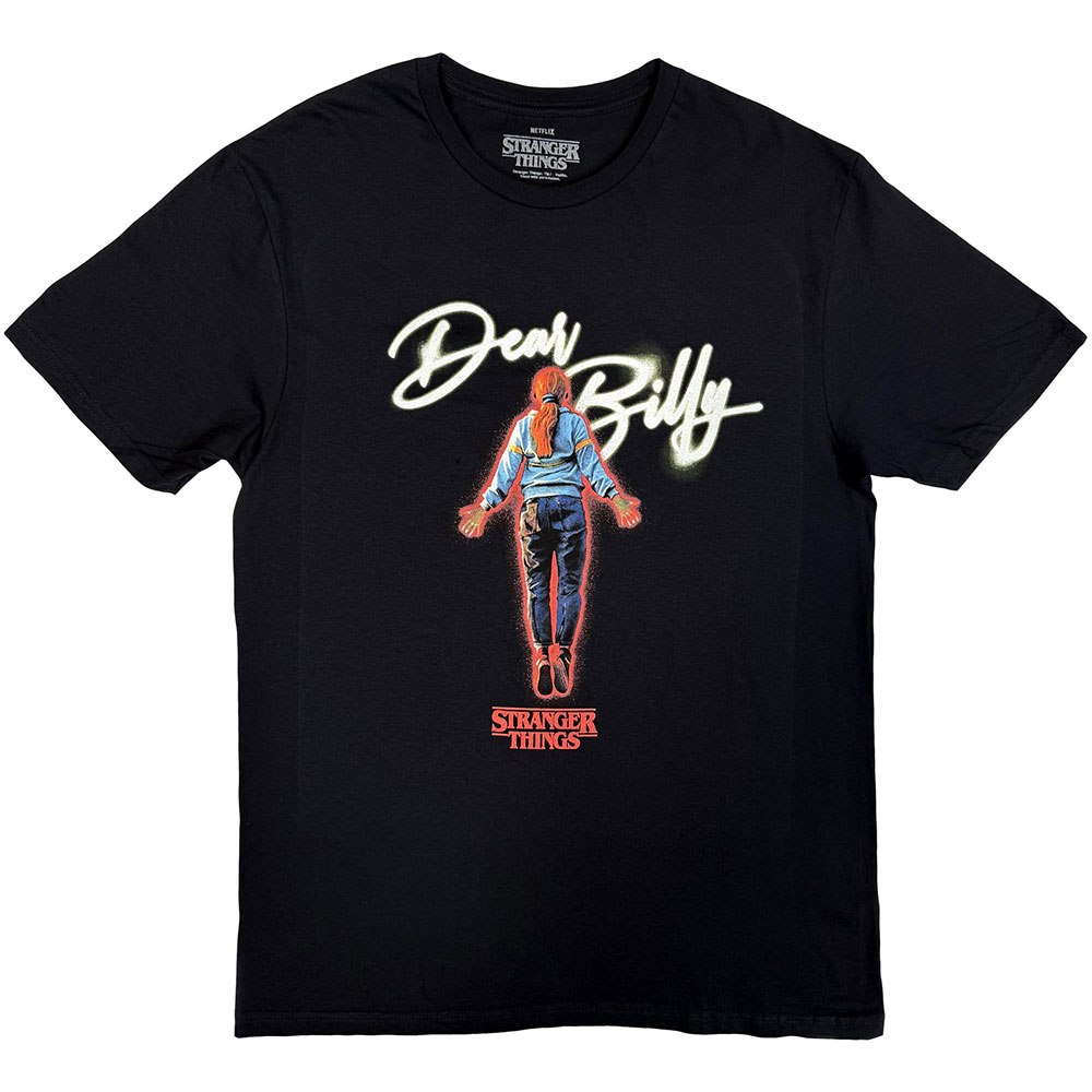 Stranger things - Dear Billy Herren TShirt - Schwarz